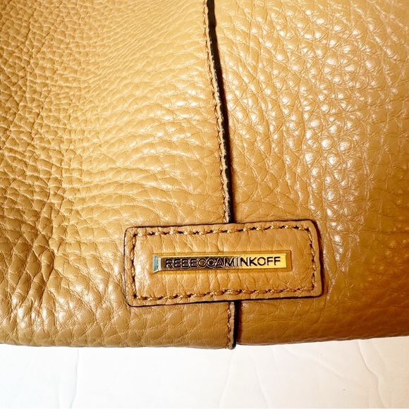 Like new never used Rebecca Minoff camel satchel - Picture 8 of 9